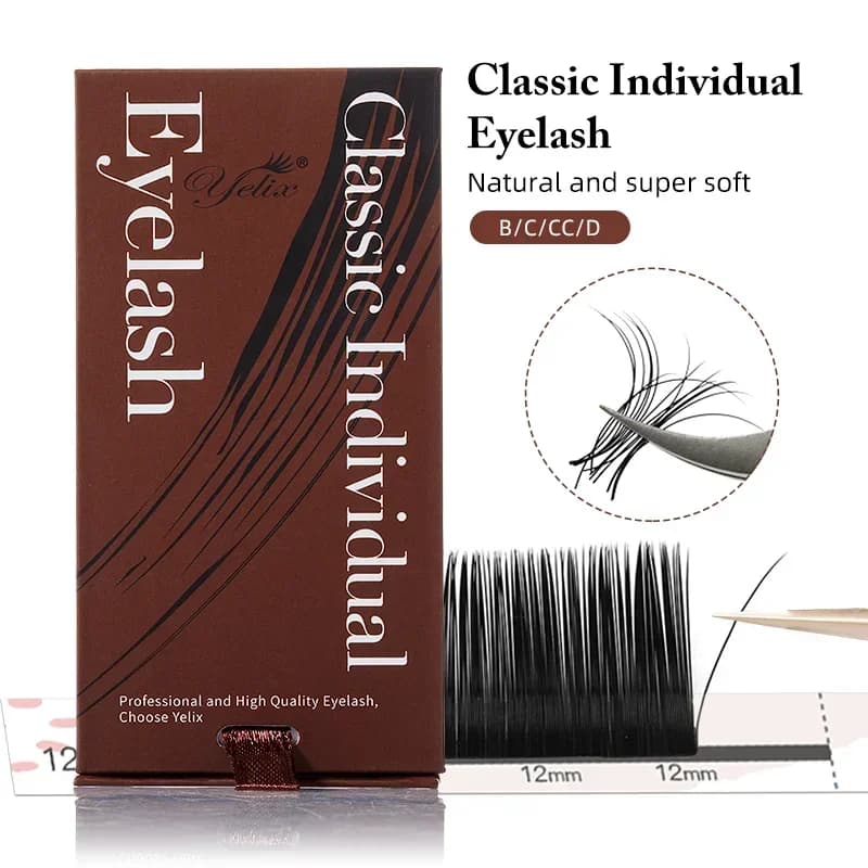Gene false individuale clasice Super Matte 0.18mm