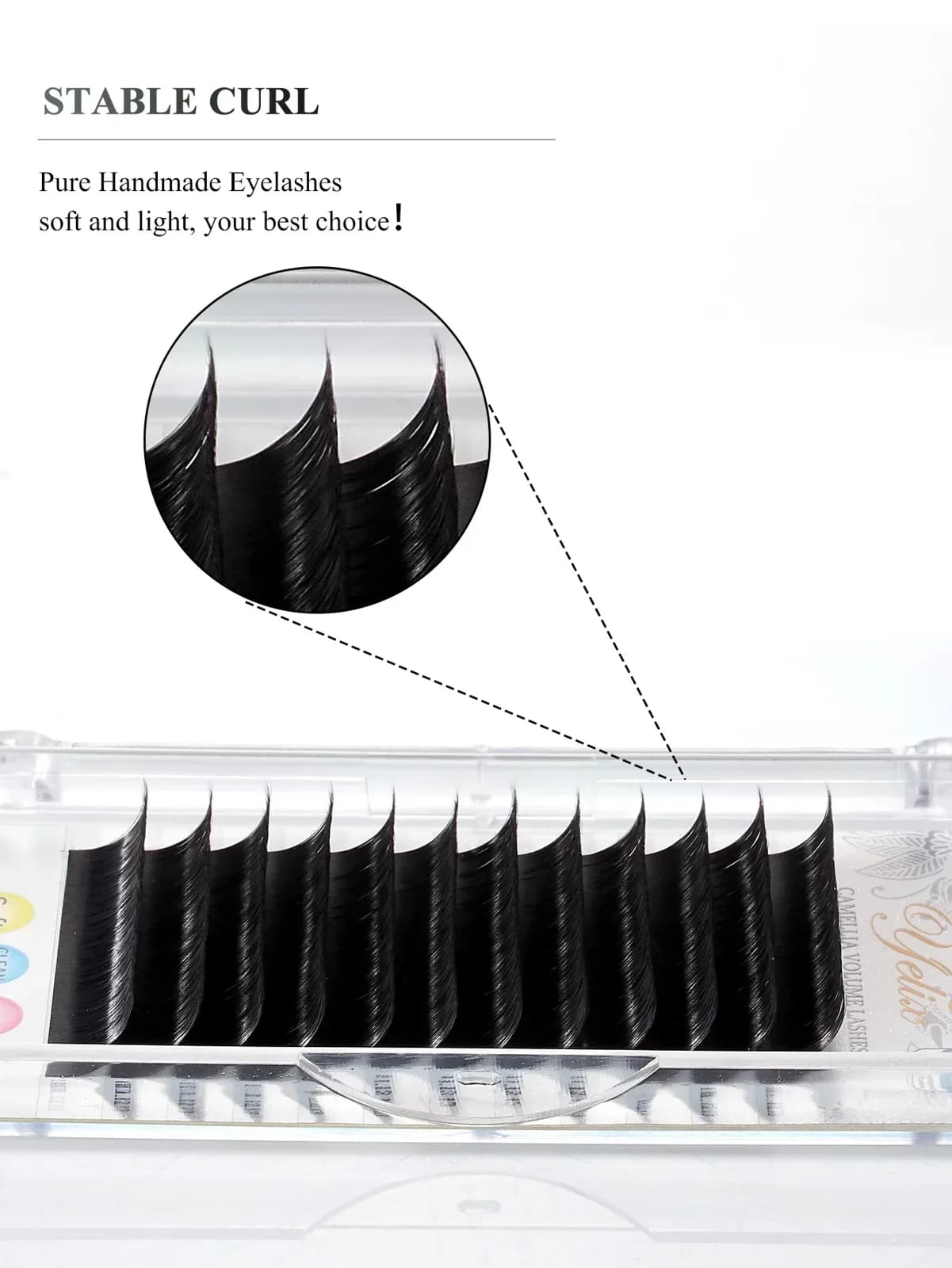 Gene false plate extensii matte naturale, formă eliptică clasică