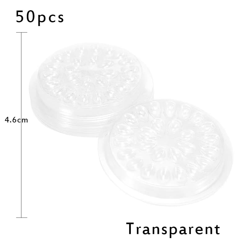 Suport de lipici din plastic în formă de floare pentru extensii de gene