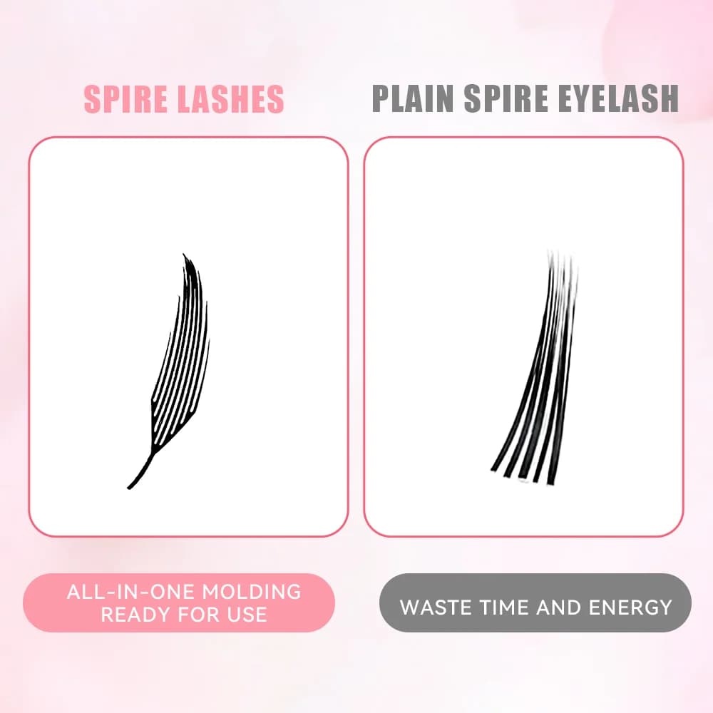10 cutii gene false naturale individuale, formă soft spire