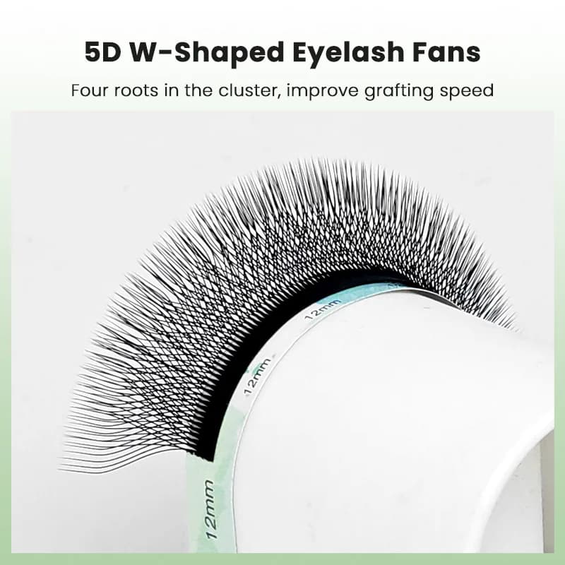 Extensii gene volum 5D W-Shape, preformate