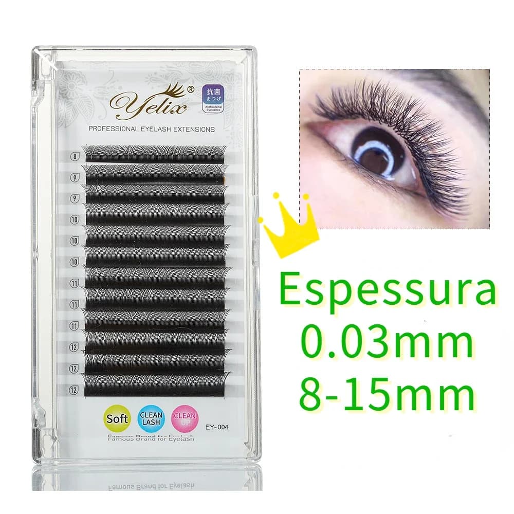 Extensii Gene Preformate Y Shape YY, C Curl, 0.05mm