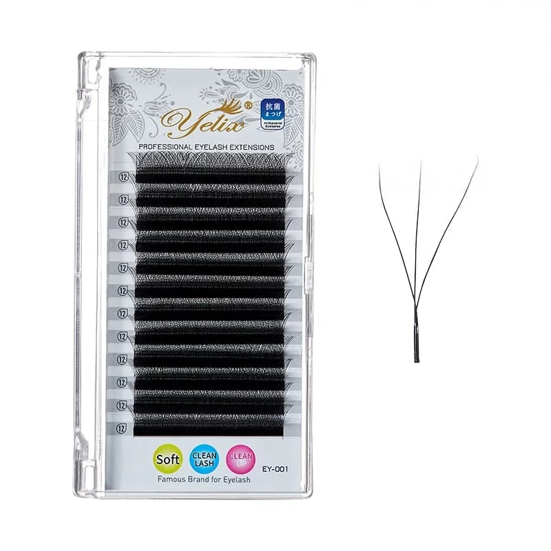 Extensii de gene volum preformate W-Shape 3D
