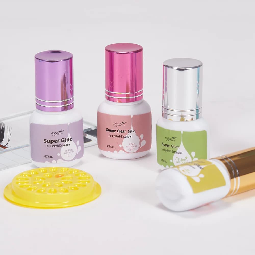 Lipici pentru Extensii de Gene, Uscare Rapidă, Miros Scăzut, 5ml