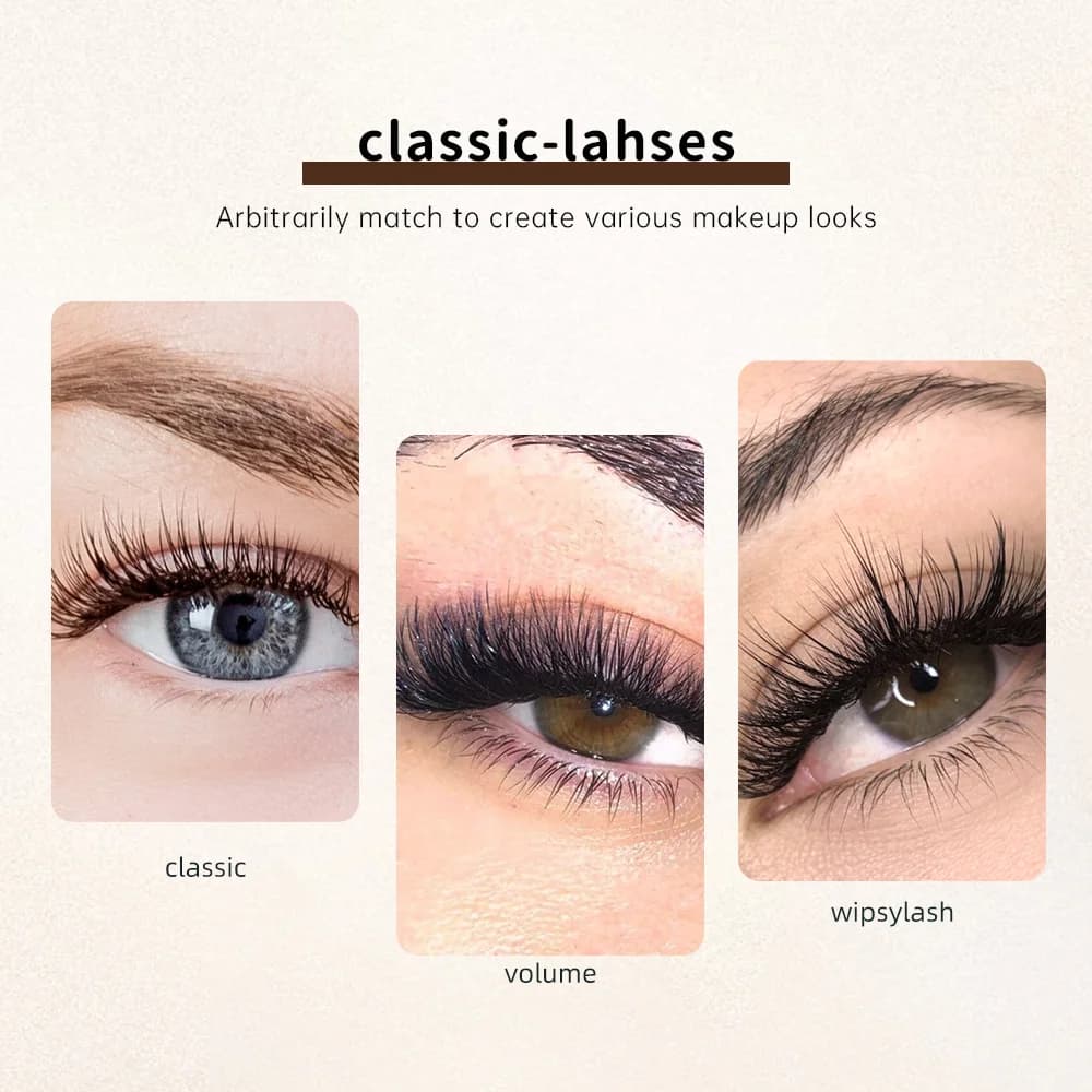 Extensii clasice individuale premium cu adeziv