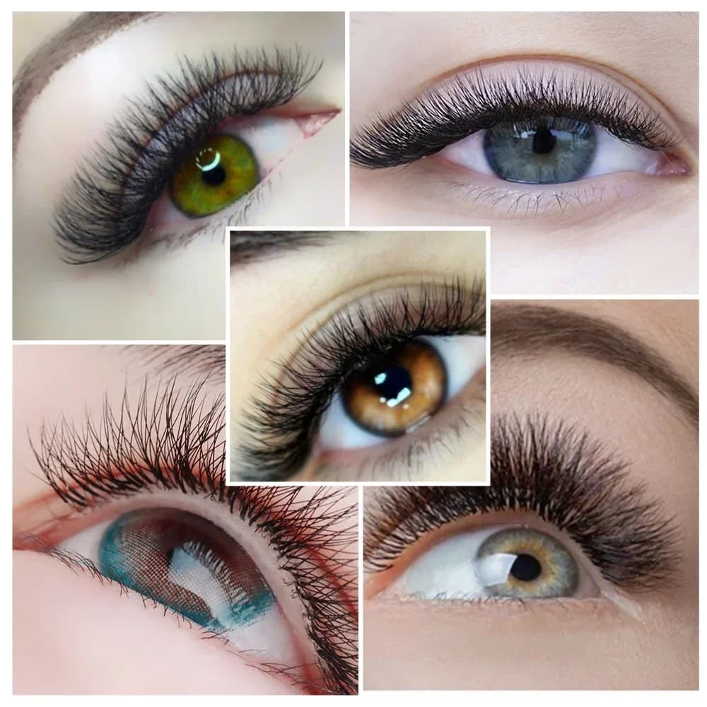 Gene False 3D în Formă W, Tip Clover, Textură Moale