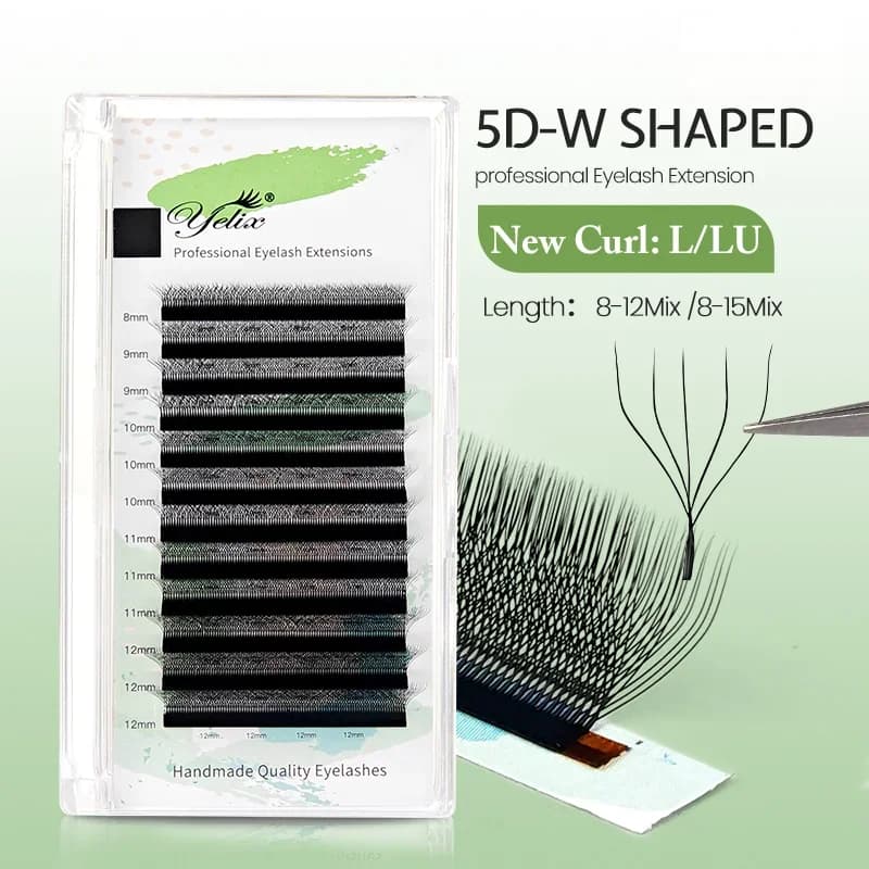 Extensii gene volum 5D W-Shape, preformate